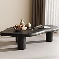 Quiet tea table 3d model