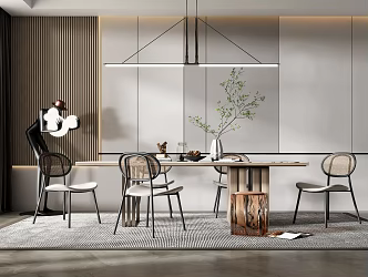 Modern Restaurant 3d model