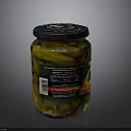 Fresh Pickled Cucumbers In Glass Jar With Tangy Flavor And Crunchy Texture