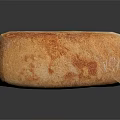 Fresh Baked Loaf of Bread With Golden Crust and Soft Texture