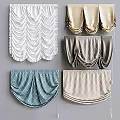 Various Styles of Window Blinds in Neutral and Colorful Designs for Interior Decor