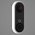 Modern Smart Doorbell Modern Smart Doorbell Electrical Electronic Camera Video 3d model