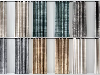 Curtains 3d model