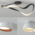 modern ceiling lamp 3d model