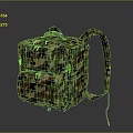 Camouflage Backpack With Stylish Design And Durable Material For Everyday Use
