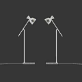 Keeva floor lamp floor lamp decorative floor lamp atmosphere floor lamp 3d model