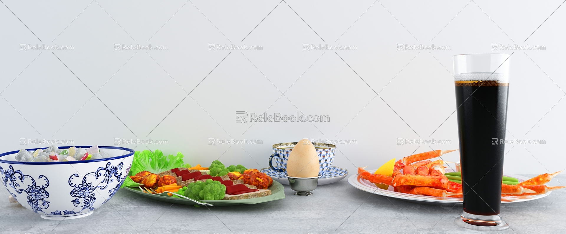 Food 3d model