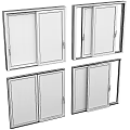 Modern Sliding Doors In Different Styles With Glass Panels And Metal Frames