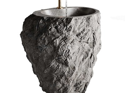 Marble sink basin model