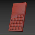 modern calculator computing machine 3d model