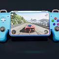 Game machine handheld game machine 3d model