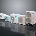 Air Conditioner Fans Multiple Models With White Design And Efficient Cooling For Home Office Use