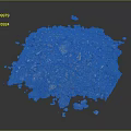 Loose Pile of Natural Soil Mixed With Small Stones and Clay Particles