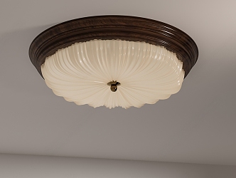 American Jane European ceiling lamp 3d model