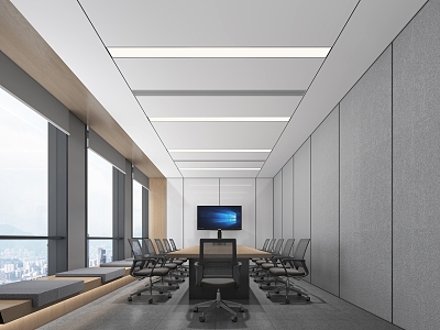 Now office small conference room 3d model