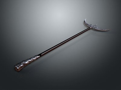 Scepter Ancient Scepter Walking stick Ancient walking stick 3d model