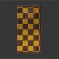 Modern Chess Box Chess 3d model