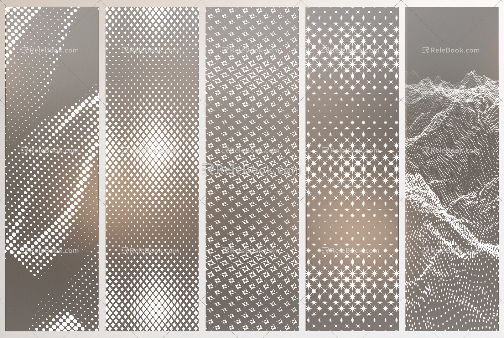 Perforated plate Perforated plate Perforated aluminum plate Hole plate Wall plate Hollow plate 3d model