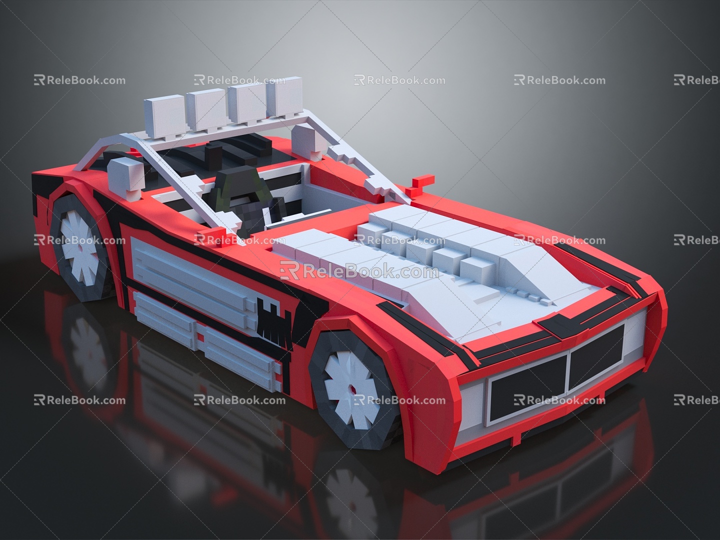 Hyundai Lego Lego Cars Toy Cars 3d model