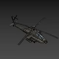 Military Helicopter Game And Film Character With Detailed Weapon System And Realistic Design