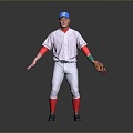 Baseball Girls Baseball Players Baseball Players Play Baseball Baseball Sports Girls Sports Women 3d model