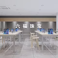 Modern Digital Store Interior With Display Tables Computers And Electronic Products On 3d model