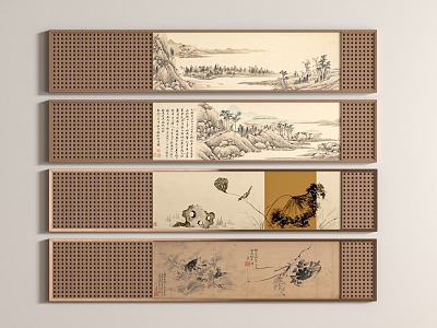 New Chinese Decorative Painting model