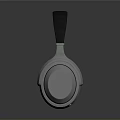 Modern White And Black Over Ear Headphones With Adjustable Headband And Comfortable Ear Cups