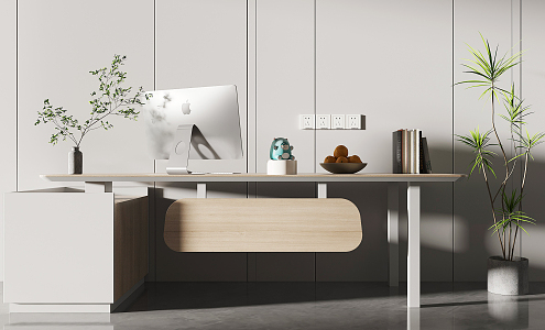 Modern desk 3d model