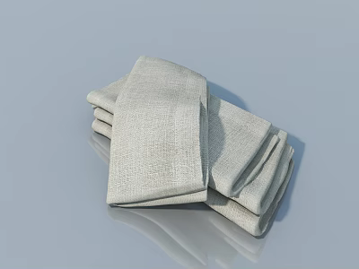 Boutique food ornaments 3d model