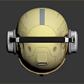 Sci-Fi Helmet Alien Helmet-Helmet High Tech Helmet Game Helmet 3d model