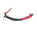 Red And Black Multi Functional Utility Tool With Sharp Blade And Handle Grip