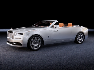 Hyundai sports car Rolls-Royce Convertible 3d model