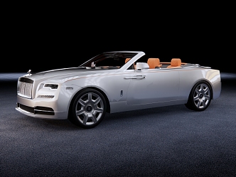 Hyundai sports car Rolls-Royce Convertible 3d model