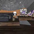 Round Wooden B&B Building With Large Windows Surrounded By Natural Stone Greenery Water And Steps