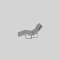Modern Leather Sofa Stool With Ergonomic Design And Metal Frame Support