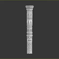 Columns Stone Columns Stone Columns Old Columns Roman Columns Roman Columns Classical Columns Greek Columns 3d model