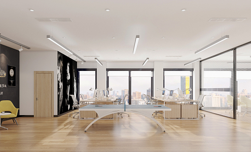 The Modern Office 3d model