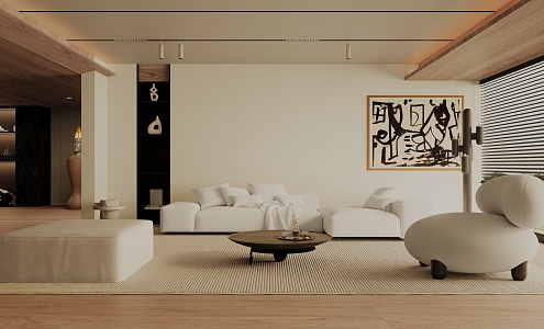 Living room 3d model