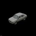 Old Vintage Car With Damaged Windshield Dirty Body And Worn Exterior