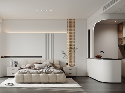 Dao Heng renderings design, bedroom 3d model