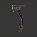 Sturdy Metal Axe Featuring Ergonomic Handle Sharp Blade And Durable Design