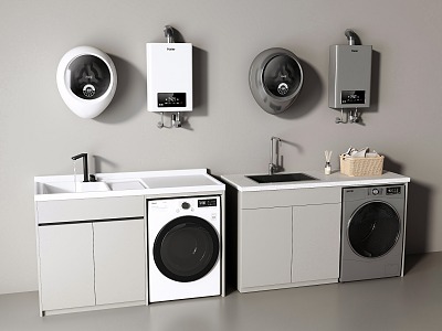 Laundry Trough Washing Machine Laundry Pool Water Heater Wall Mounted Washing Machine Mini Washing Machine Laundry Desk model