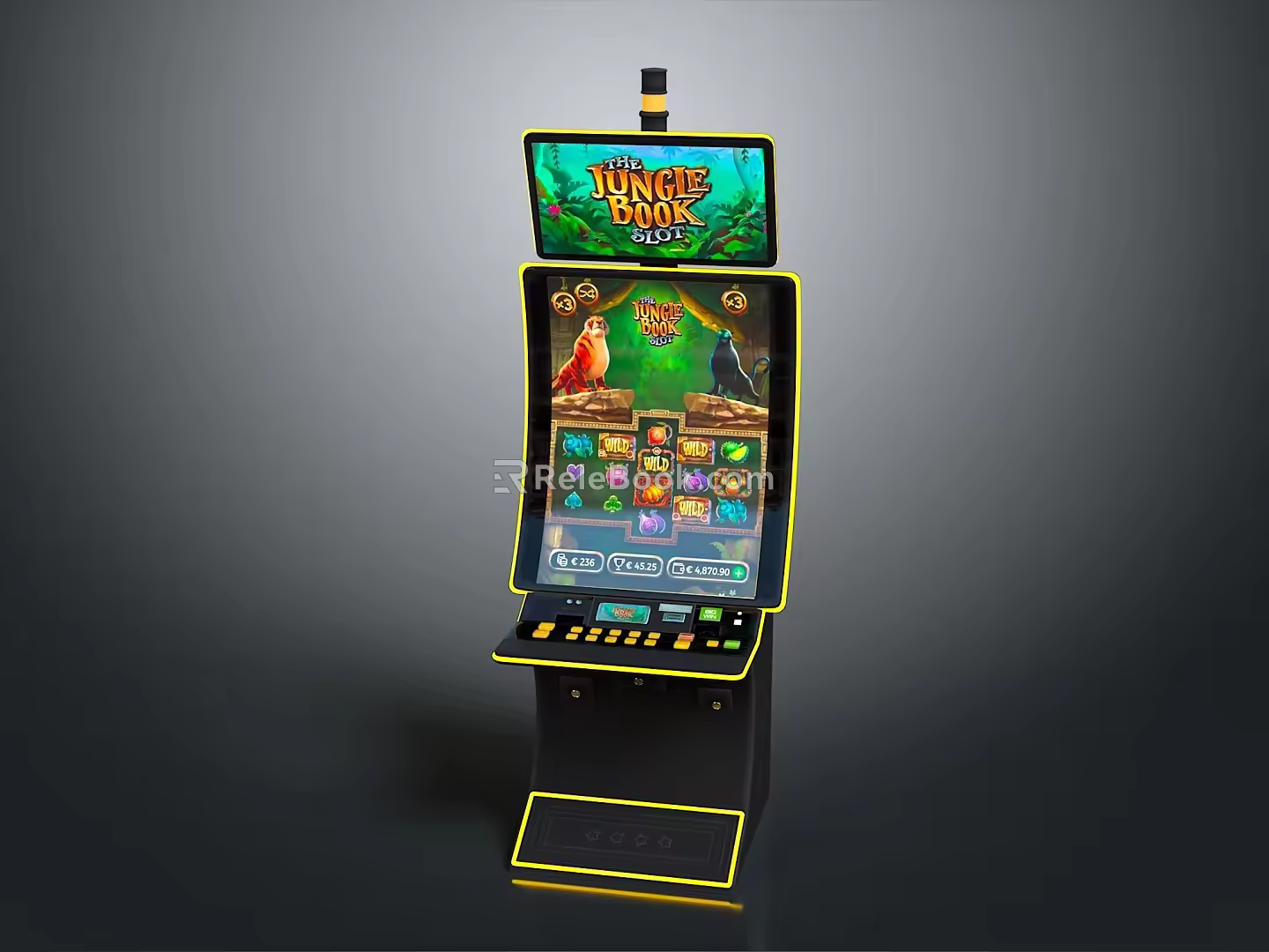 Game machine large game machine coin-operated game machine arcade digital accessories electronic accessories consumables 3d model