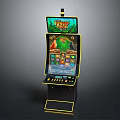 Game machine large game machine coin-operated game machine arcade digital accessories electronic accessories consumables 3d model