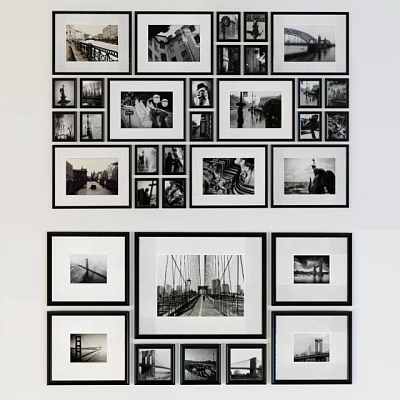 landscape painting 3d model