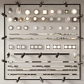 Assorted Modern Downlights and Spotlights with Different Styles for Home Ceiling Lighting 3d model