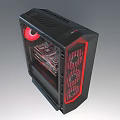 Modern Host Computer Host 3d model