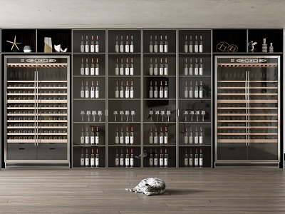 Modern Wine Cabinet model