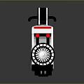 Futuristic White Motorcycle Featuring Black Red Accents Unique Wheels And Sleek Lines